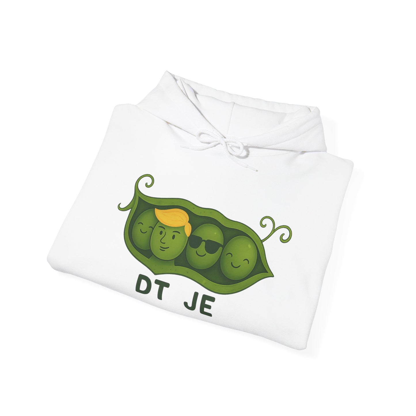 Unisex Hoodie - Pea Pod Friends Heavy Blend, Cute Gift for Friends, Cozy Casual Wear, Perfect for Holidays & Celebrations