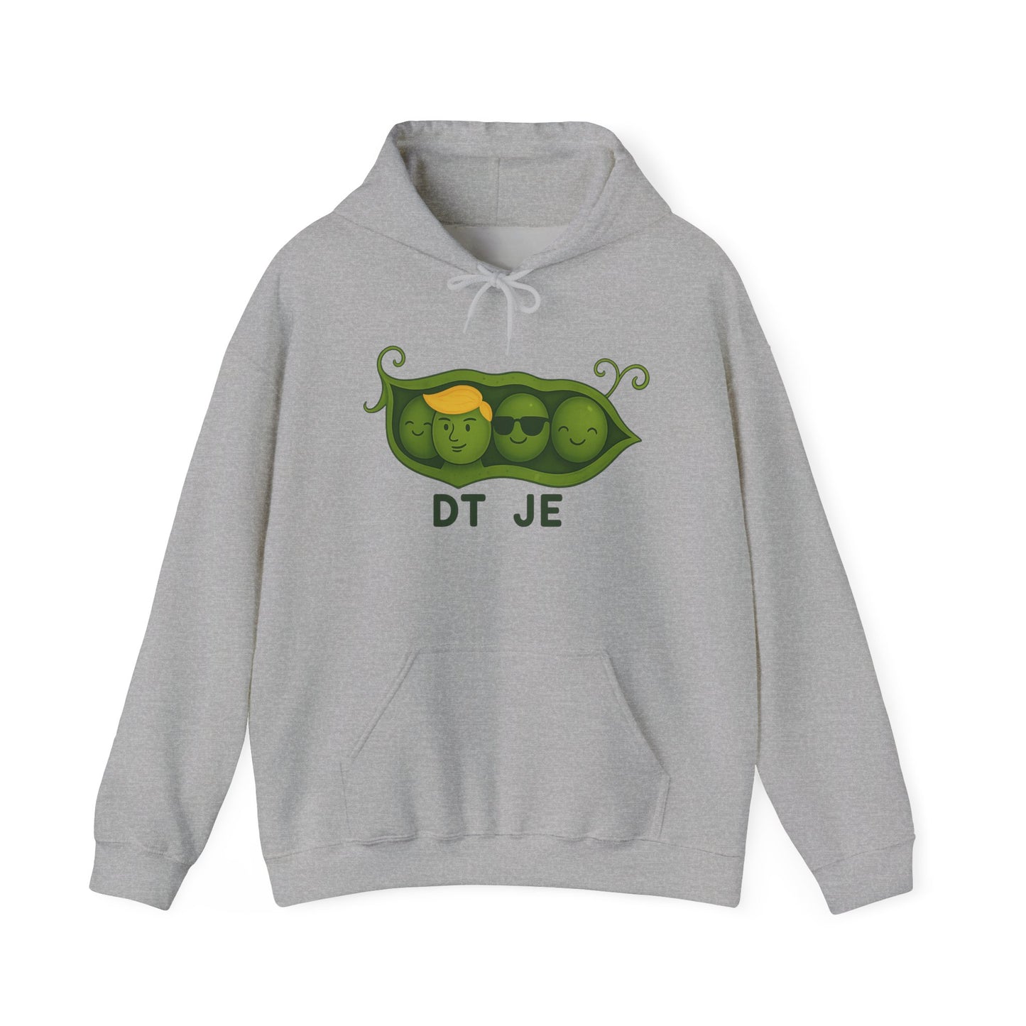 Unisex Hoodie - Pea Pod Friends Heavy Blend, Cute Gift for Friends, Cozy Casual Wear, Perfect for Holidays & Celebrations