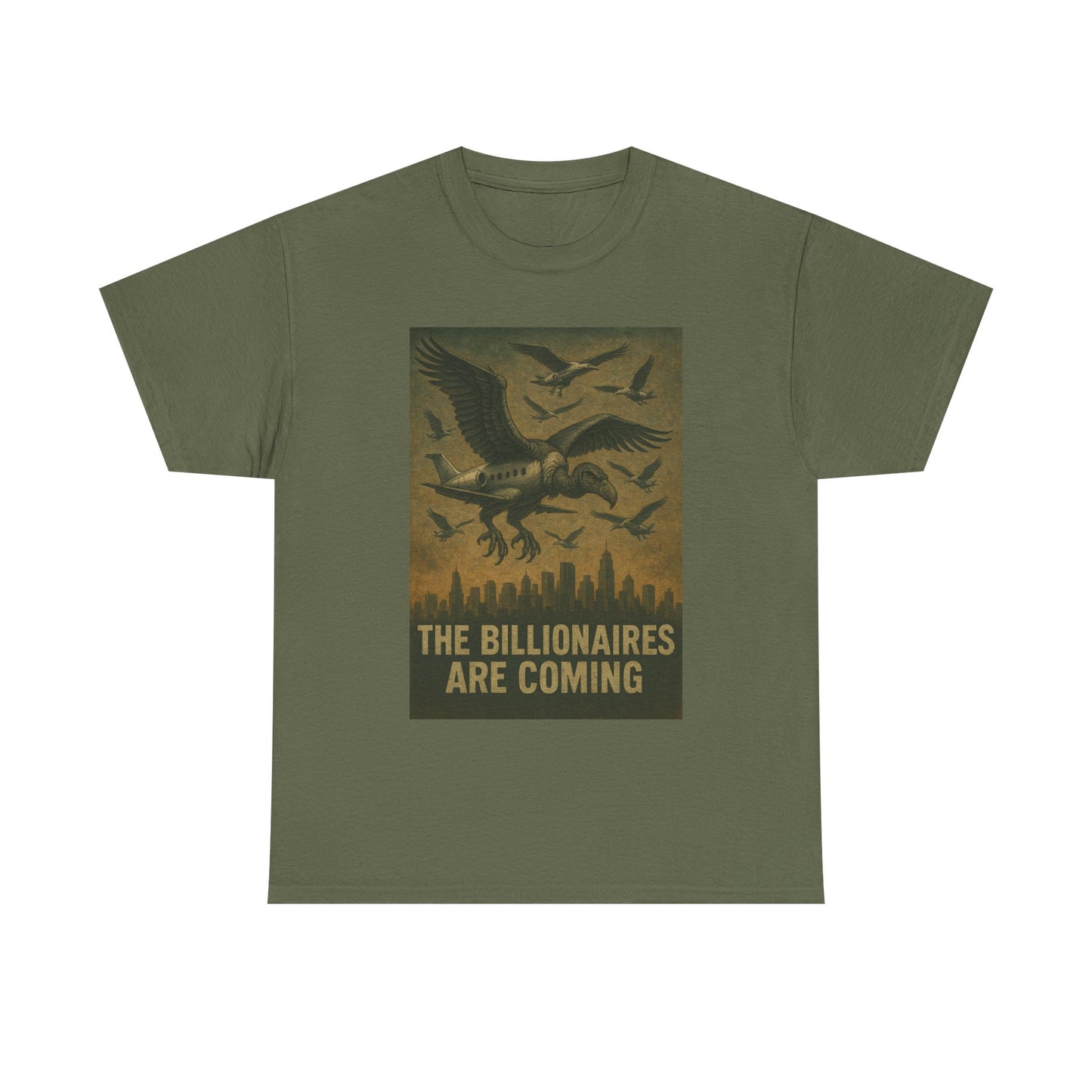 Unisex Tee - The Billionaires are coming:  Vulture Edition