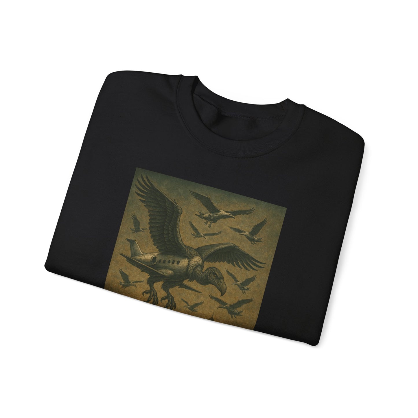 Unisex Crewneck Sweatshirt - The Billionaires are Coming: Vulture Edition