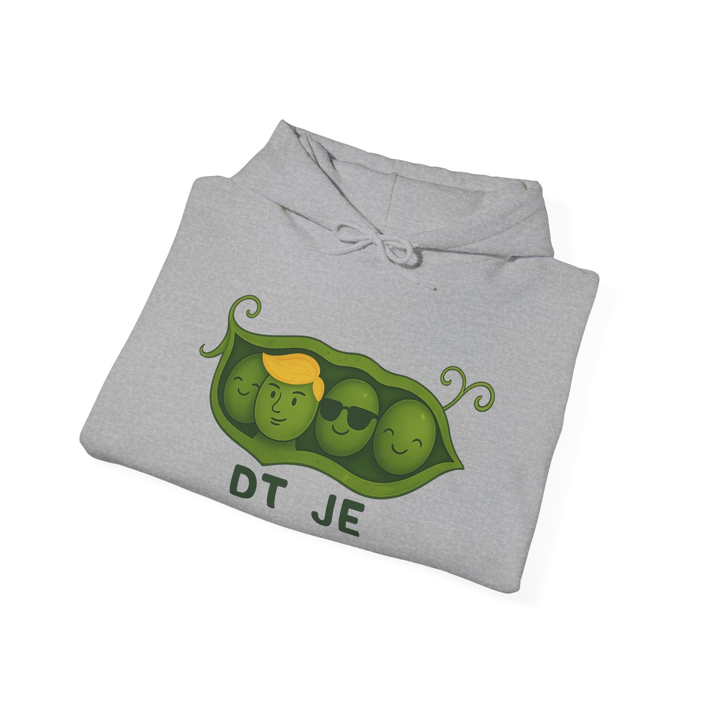 Unisex Hoodie - Pea Pod Friends Heavy Blend, Cute Gift for Friends, Cozy Casual Wear, Perfect for Holidays & Celebrations