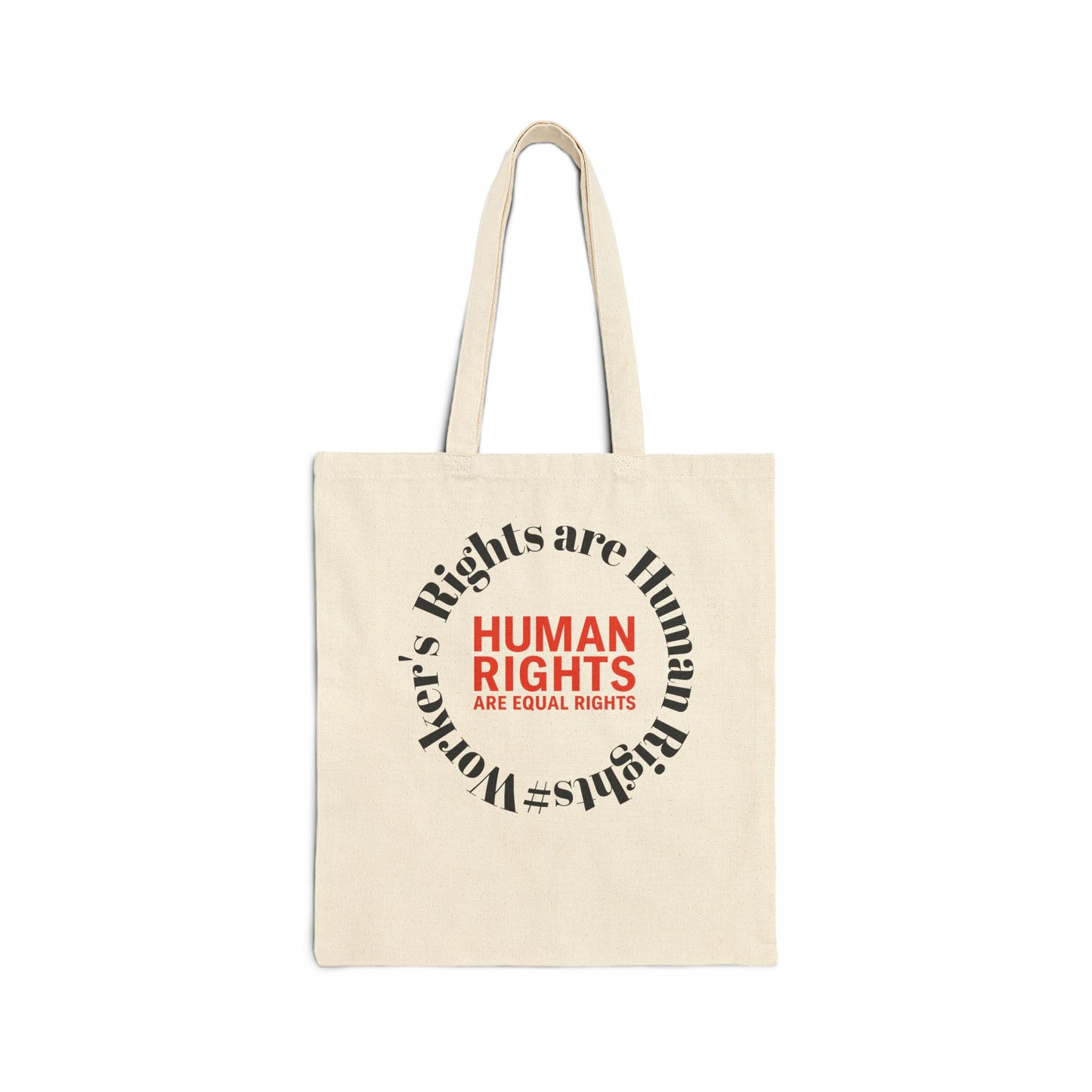 Tote Bag - Worker's Rights; Eco-Friendly Canvas Tote, Democracy Advocacy, Gift for Activists, Protest Bag, Reusable Grocery Bag