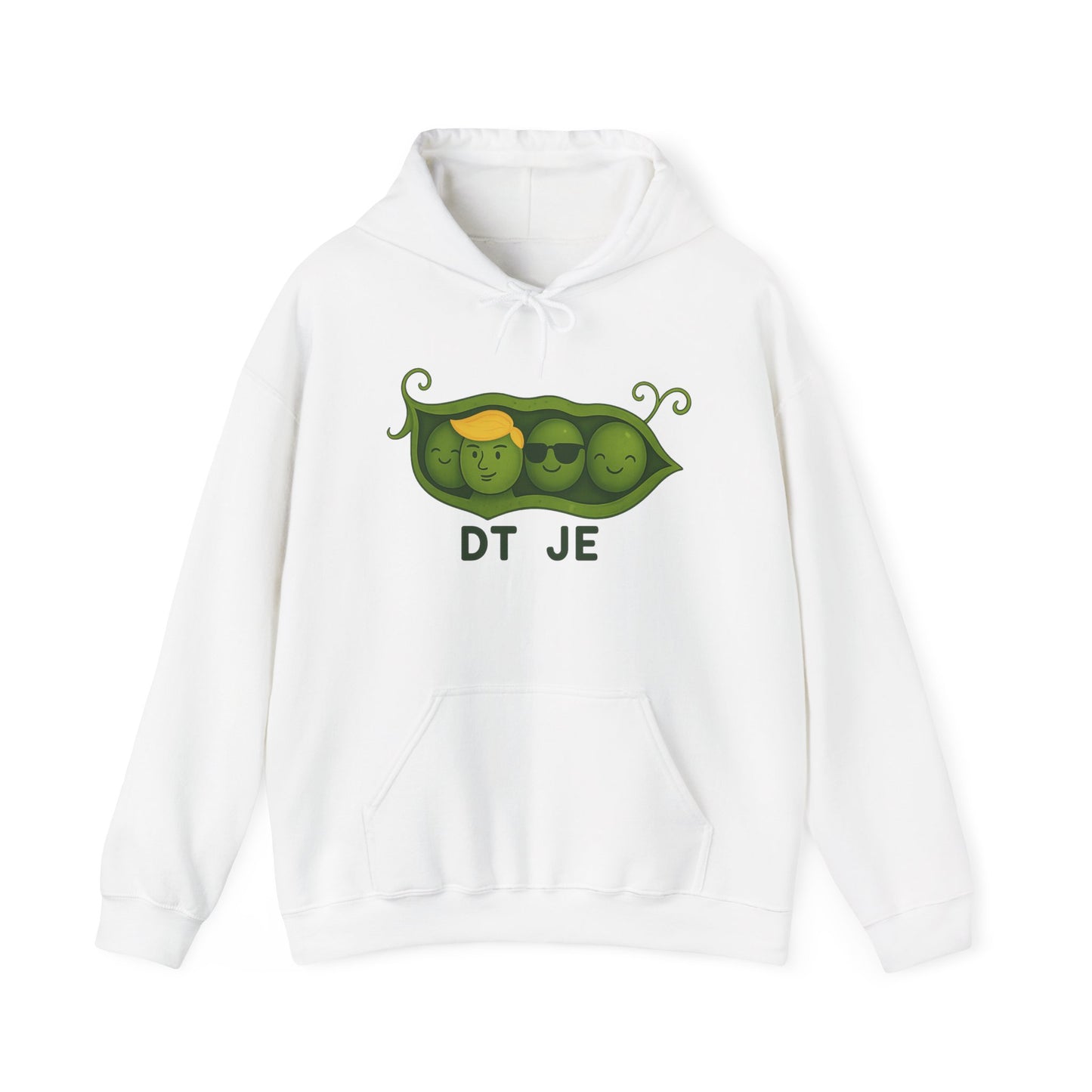 Unisex Hoodie - Pea Pod Friends Heavy Blend, Cute Gift for Friends, Cozy Casual Wear, Perfect for Holidays & Celebrations