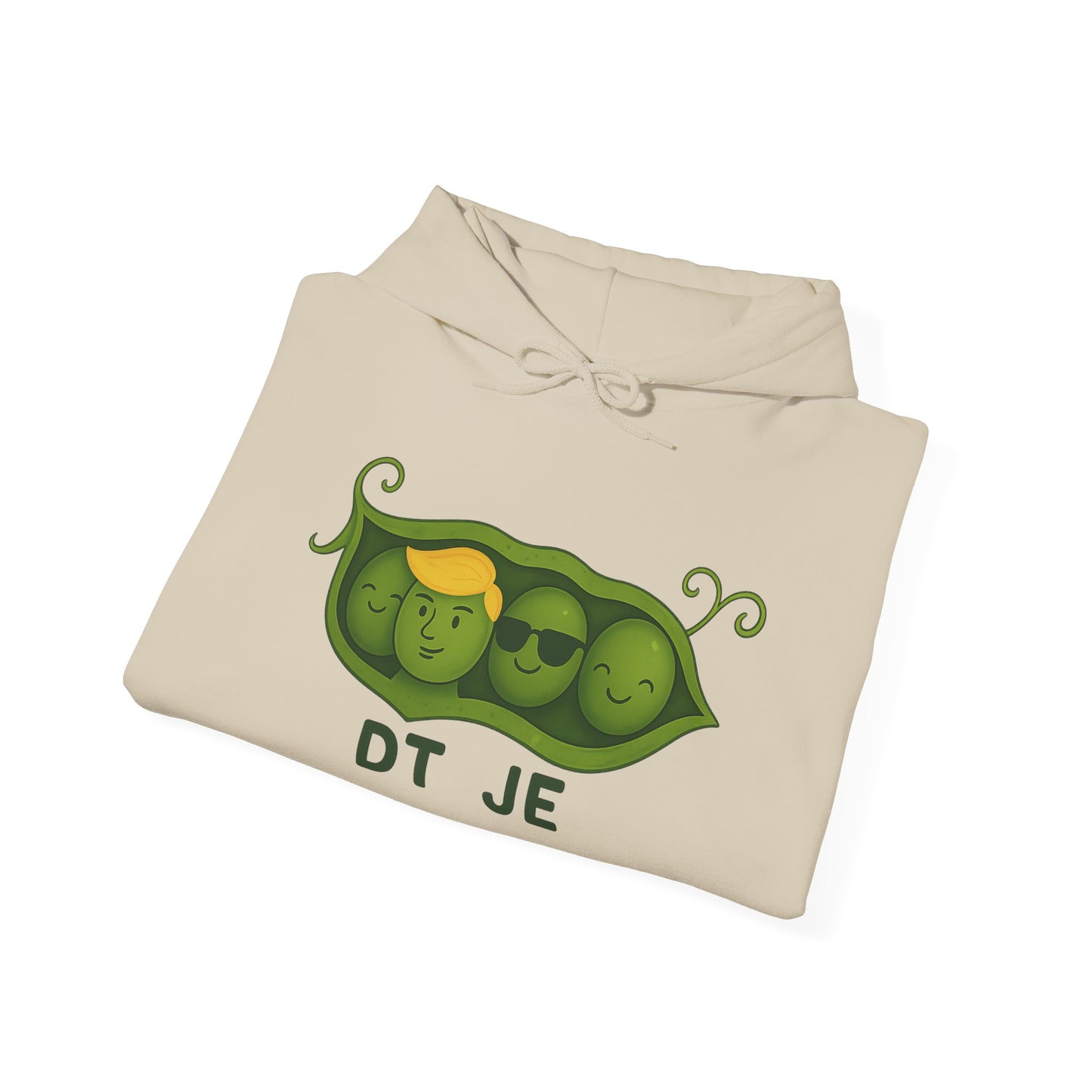 Unisex Hoodie - Pea Pod Friends Heavy Blend, Cute Gift for Friends, Cozy Casual Wear, Perfect for Holidays & Celebrations