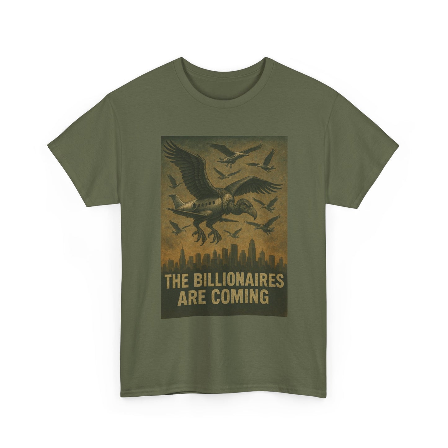 Unisex Tee - The Billionaires are coming:  Vulture Edition