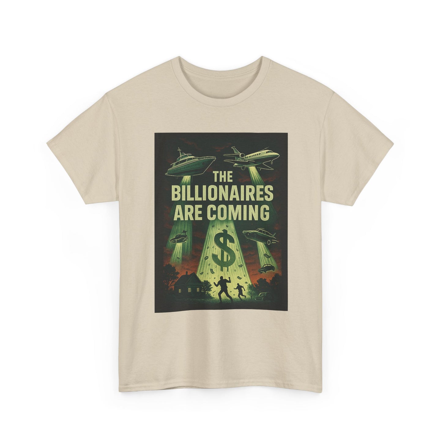Unisex Tee - The Billionaires are coming: UFO Edition