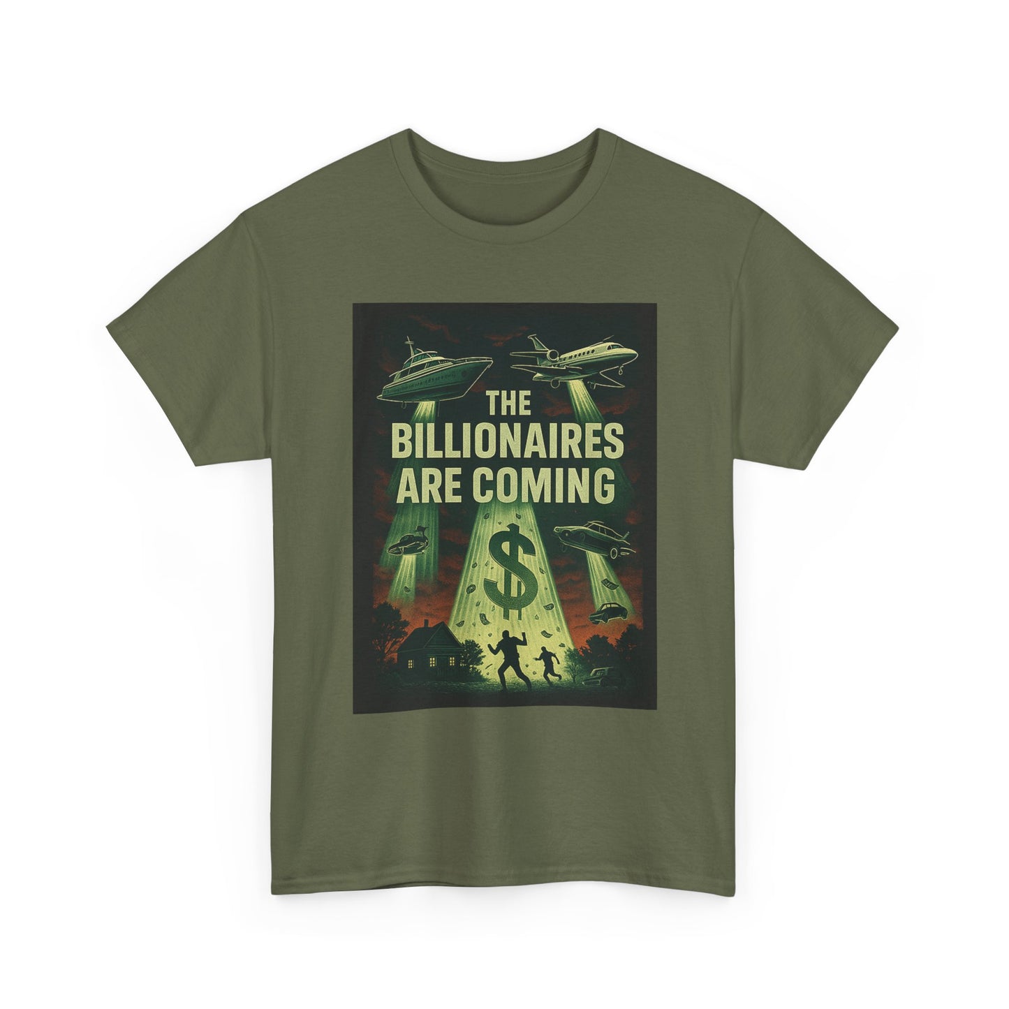 Unisex Tee - The Billionaires are coming: UFO Edition