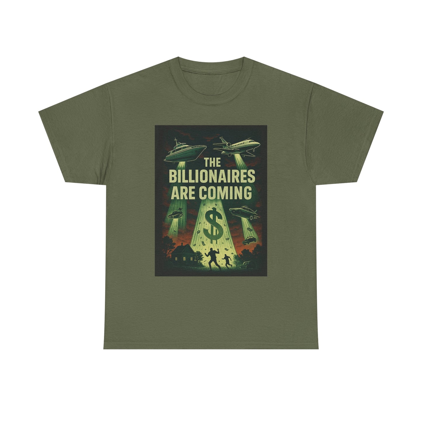 Unisex Tee - The Billionaires are coming: UFO Edition